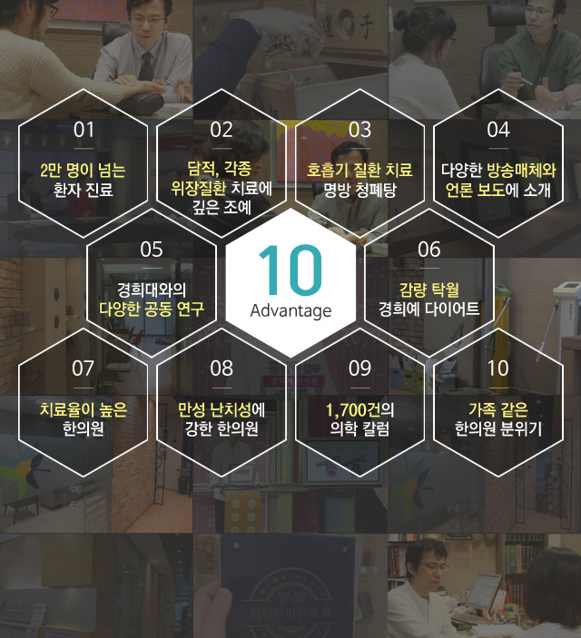 경희예의 강점 10 Advantage